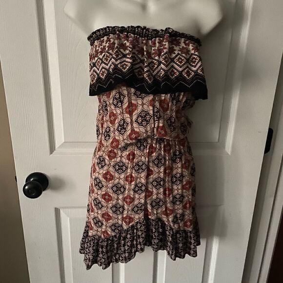 aeropostale womens off the shoulder boho dress - Picture 4 of 13